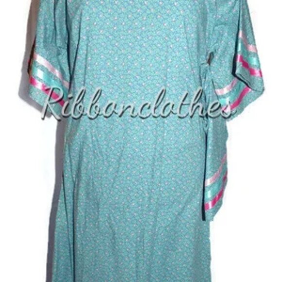 T-Dress, Women's Traditional Dress, Ribbon Dress with matching leggings new M-L - Picture 5 of 5